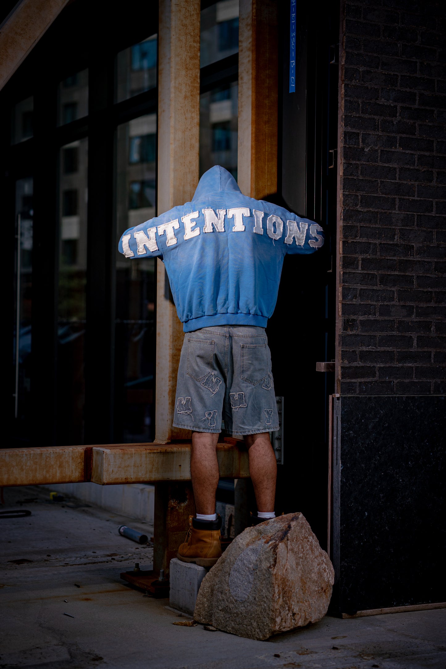 Blue 'Lost Archive' Hoodie
